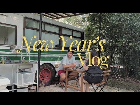 new year vlog ⛅️ celebrating our anniversary, glamping, 2026 goals