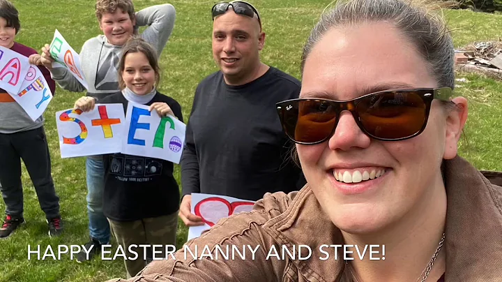 Easter - Social Distancing Style #family #covid19
