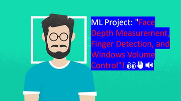 ML Project: "Face Depth Measurement, Finger Detection, and Windows Volume Control"! 👀✋🔊