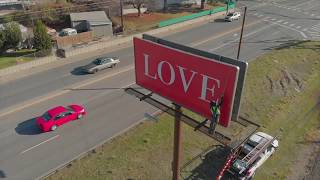 LOVE on Every Billboard