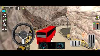 Dangerous Mountain Bus Drive 😱 | Impossible Road Gameplay screenshot 3