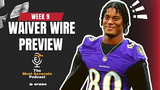 Week 9 Waiver Wire Pickups \& Preview (2022 Fantasy Football)