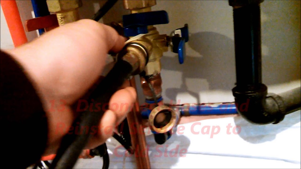 Descaling tankless Water Heater YouTube