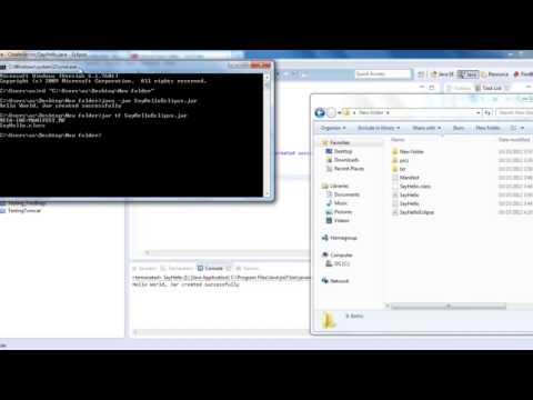 How to create JAR file in Eclipse 