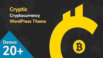 Cryptic - Cryptocurrency WordPress Theme Free Download