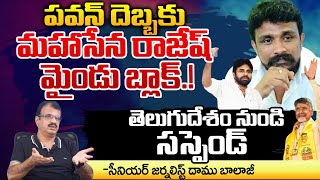 TDP Suspends Mahasena Rajesh From The Party | Chandrababu | Red Tv