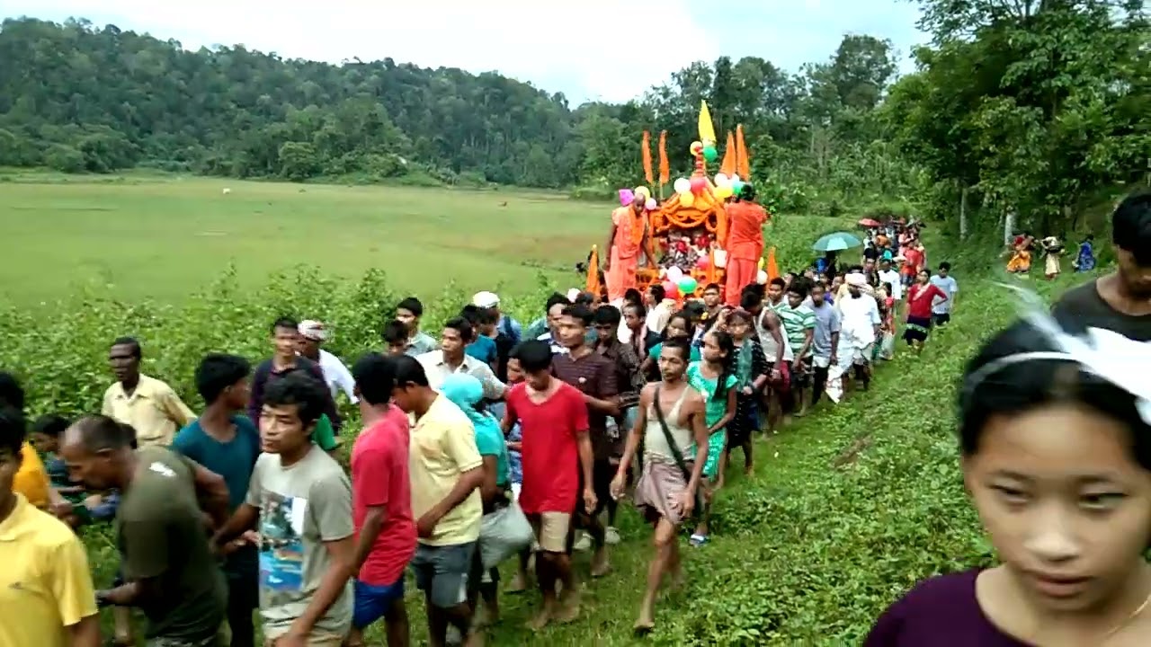 Chotojamira Rathyatra Festival. ISKCON TRIBAL CARE