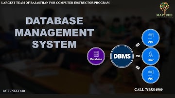 DBMS - AN INTRODUCTION