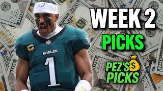 NFL Week 2 Picks & Predictions 2026: Best Bets for Sunday | Pez’s Picks