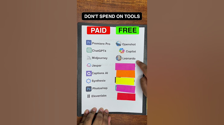 PAID vs FREE AI Tools | Best Free AI Tools