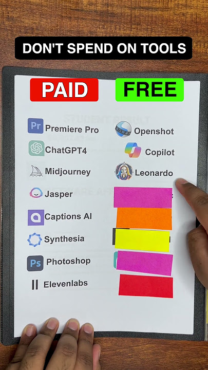 PAID vs FREE AI Tools | Best Free AI Tools