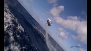 Black Marlin hook up and fight in Australia - with Hook-Eye Sport fishing Action Camera