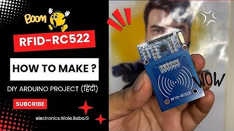 Arduino RFID Module RC522 - How to Use || MFRC522 + ESP32 + 1.3 inch OLED DISPLAY #arduino #diy 