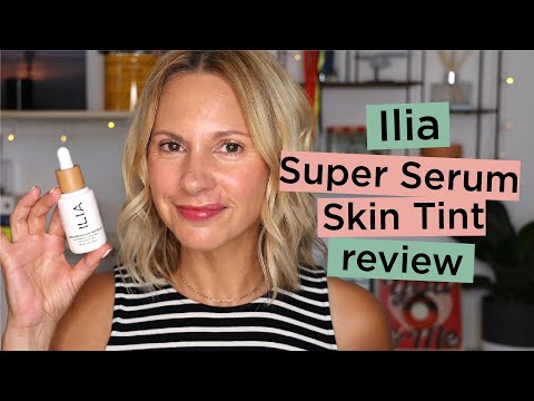 Ilia Super Serum Skin Tint Review and Demo | Skin Obsessed Mary