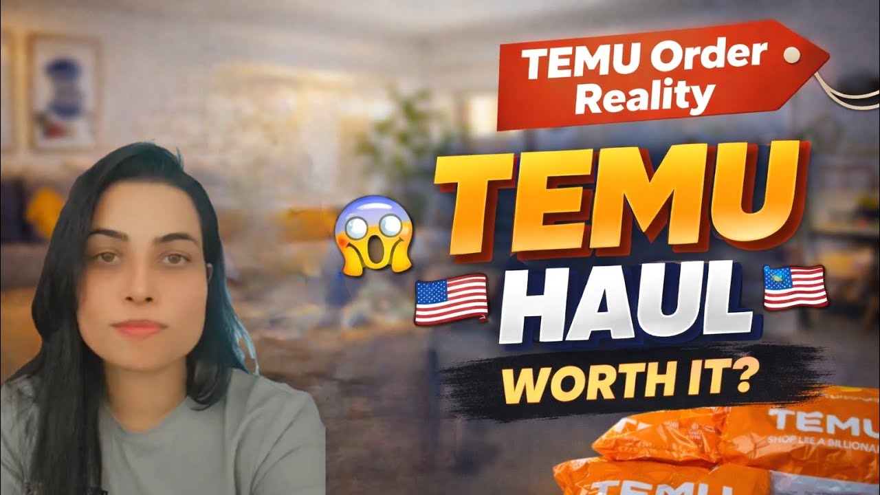 Temu haul worth it ? | Temu order reality 