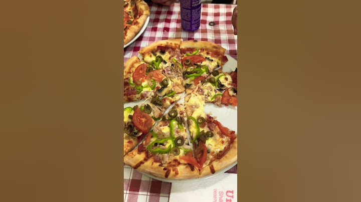 Best Pizza Spot in Albania, Pizza University Hallal, Tirana, Albania