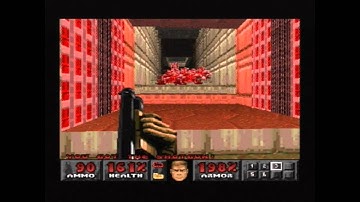DOOM (PS1) 4: Military Base [SECRET LEVEL] (Ultra Violence)