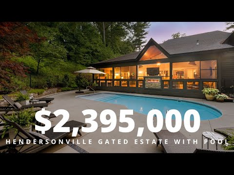 300 White Pine Dr, Hendersonville, NC home video tour