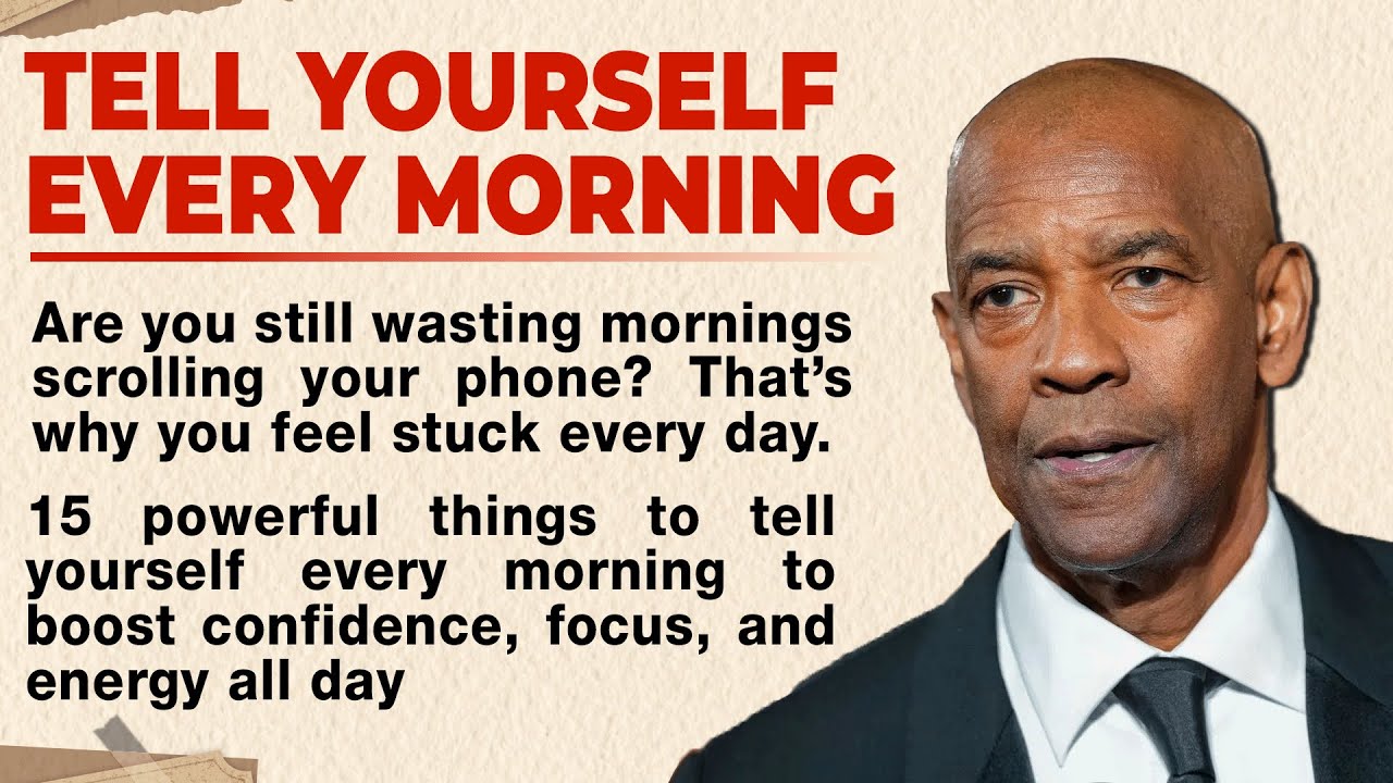 Self Improvement | 15 Powerful Things You Must Tell Yourself Every ...