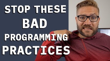 5 Programming ANTIPATTERNS for Beginners!