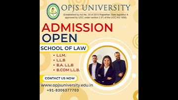 Admission Open for LLB, LLM in Indian university