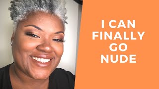 Nude Lipsticks for WOC | Gray Natural Hair | Mented Cosmetics