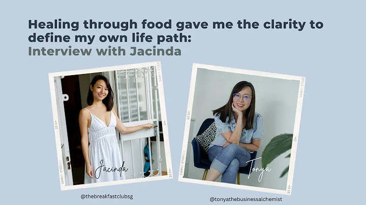 Healing through food gave me the clarity to define...