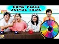 NAME PLACE ANIMAL THING | Use your brain challenge #Funny | Aayu and Pihu Show