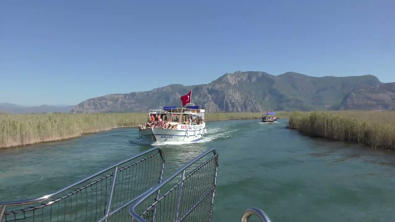 Из Дальяна на Черепаший пляж. Турция. / From Dalyan to Turtle beach.  Tyrkey.