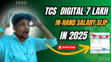 TCS Digital Salary Slip 2025 🔥 | In-Hand Salary, CTC Breakdown & Benefits