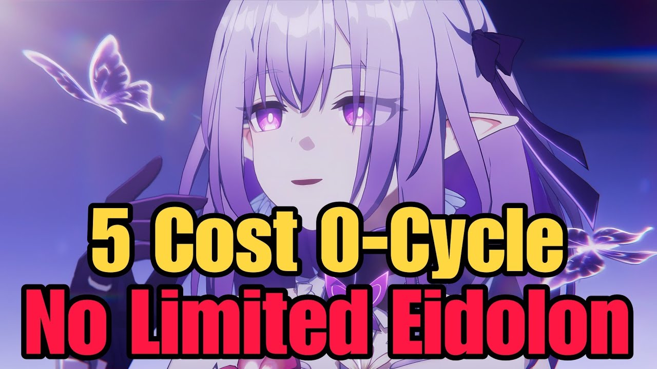 [HSR] [PF 3.4] Castorice 5 Cost 0-Cycle Gepard Boss | No Limited Eidolon | 01遐蝶5金0T虚构叙事