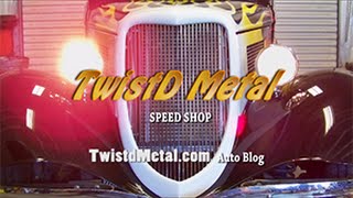 34 Ford Model 40B Cabriolet Hot Rod Kit Build 383 Chevy Stroker - TwistD Metal Speed Shop/Blog