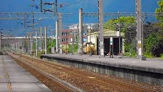 2019.01.25 689次復興號 南澳站進站停車