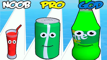 NOOB vs PRO vs HACKER in Juice Run