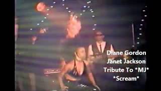 Diane Gordon Janet Jackson Tribute Performance To Michael Jackson Scream