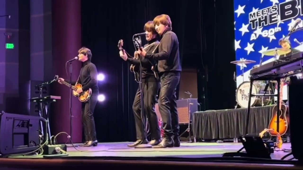 The fab four hold me tight