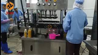 Cap feeder + high speed capping machine