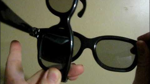 Playing with Real-D 3D Glasses