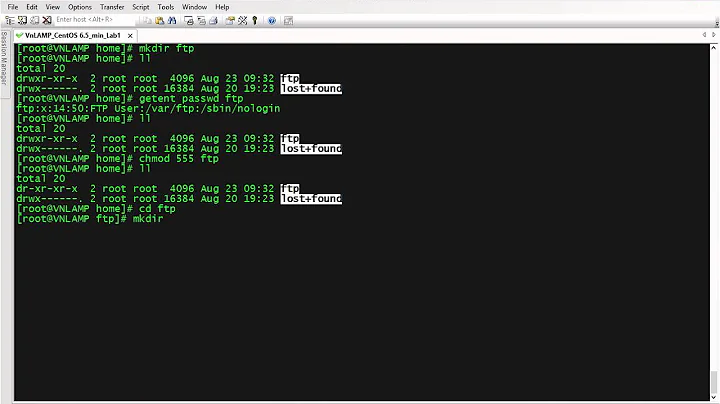 Vsftpd Configuring Just For Anonymous Client Upload and Download