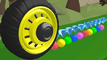 Wheel Smash - All Levels Gameplay Android, iOS
