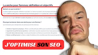 J'OPTIMISE la PAGE d'un ABONNÉ en SEO ! 📈 (objectif top 1)