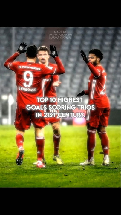 Top 10 highest Scoring Trios in 21st century 💀⚽ || #shorts #football #edit #viral #guess