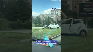 ДТП на вулиці Коновальця у Тернополі 28 липня