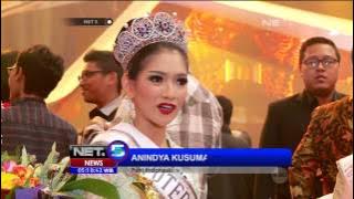 Putri asal Jawa Tengah Anindya Putri berhasil meraih Mahkota Putri Indonesia - NET5