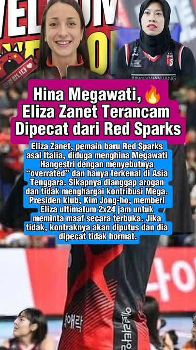 Megawati Hangesti Dihina, Presiden Red Spark Sampai Turun Tangan #proliga #fyp #vleague