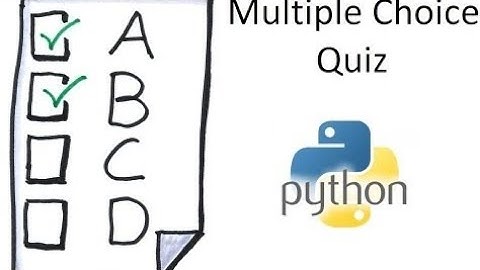 How to code a multiple choice quiz program...THE EASY WAY!!!(Beginner python Tutorial)