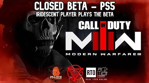 Best MW3 Beta Gameplay | PS5 gameplay (120 fps) | Competitive player