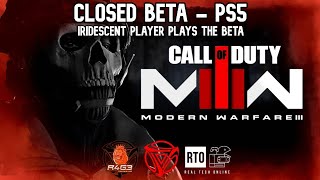 Best MW3 Beta Gameplay | PS5 gameplay (120 fps) | Competitive player