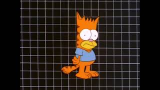 Garfield Becomes Bart Simpson