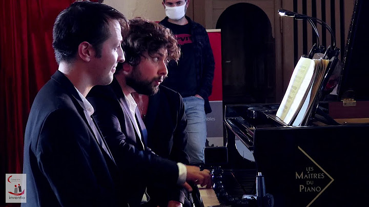 Extrait Intégrale 4 mains - Geister Duo - Chapelle des Marêts - Concert en replay Canap'plus